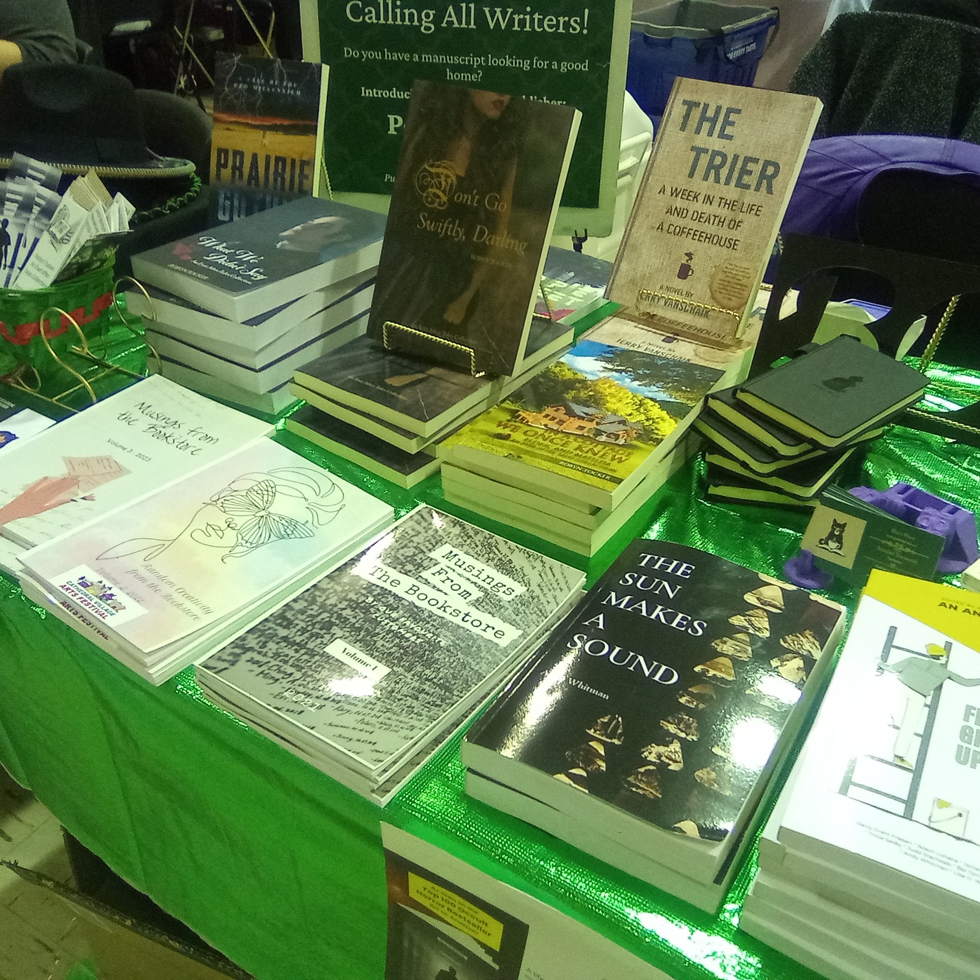 We get festive at the Cathedral Village craft fair