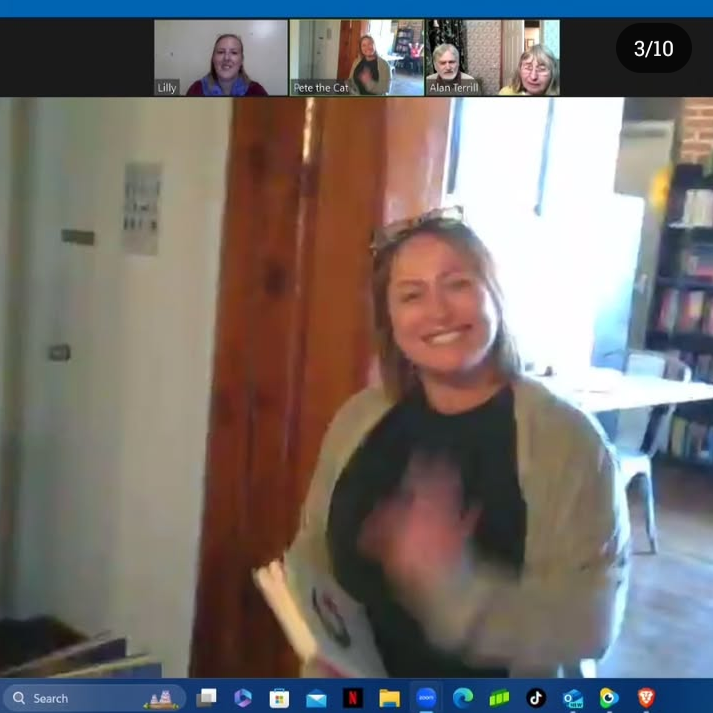 The view of our launch, from South Africa!